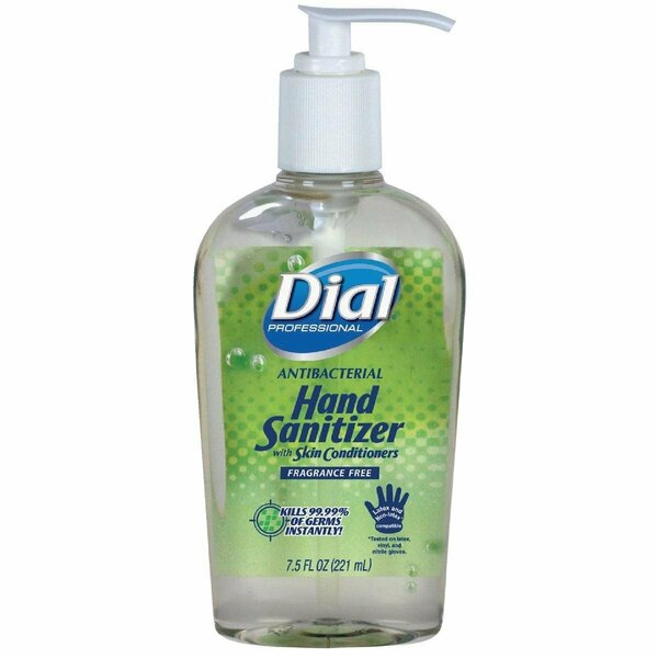 Dial 7.5 Oz. Fragrance Free Hand Sanitizer 1382959